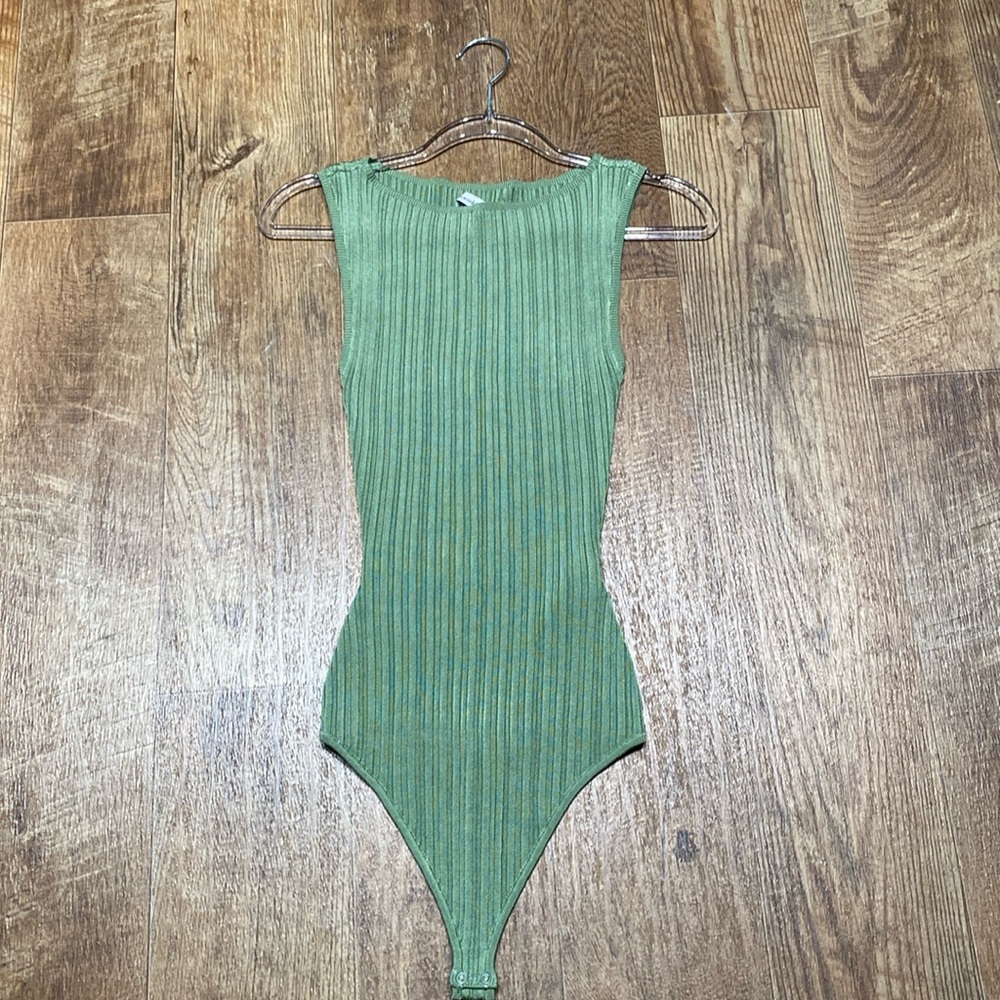 Green Body Suit